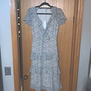 NWT tier ruffle LUSH dress